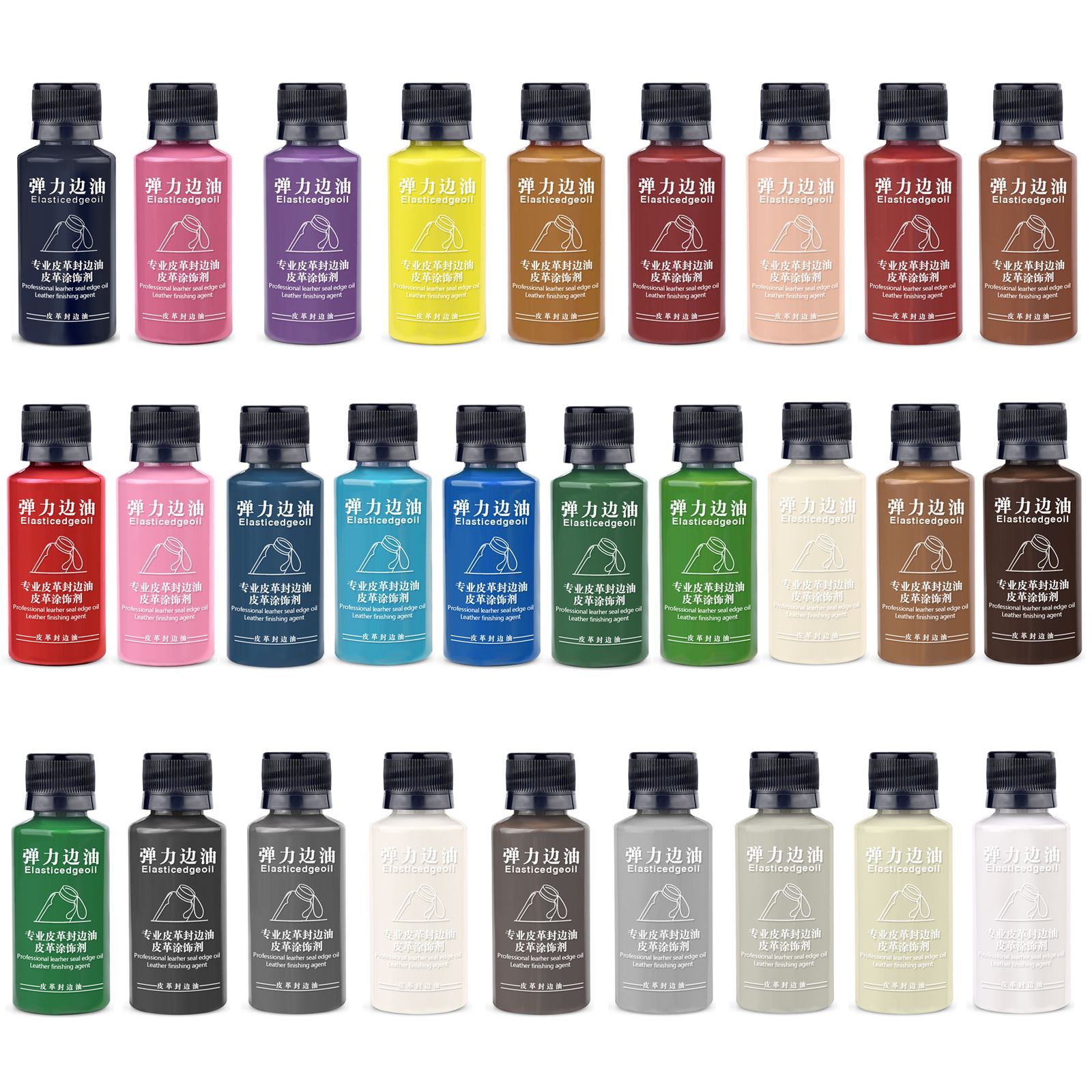 Leather Dye Finish - เสื้อโค้ทย้อมสีน้ำมันย้อมสีขอบหนัง30มล. ขอบหนังผิวด้านอุปกรณ์ตกแต่งงานประดิษฐ์ทำมือขอบรองเท้าหนังสำหรับงานฝีมือแบบทำมือ