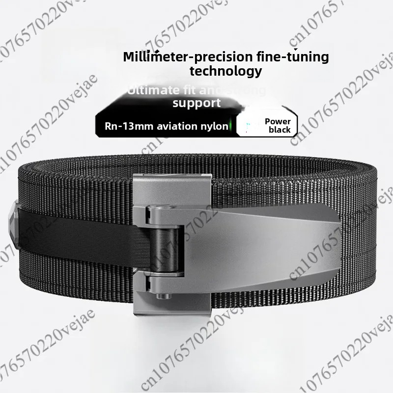 Leather Workout Belt - เข็มขัดยกน้ำหนักแบบมีคันโยก หนังหนา 13 มม. เข็มขัดยกน้ำหนักสำหรับออกกำลังกาย ช่วยพยุงเอวสำหรับผู้ชาย