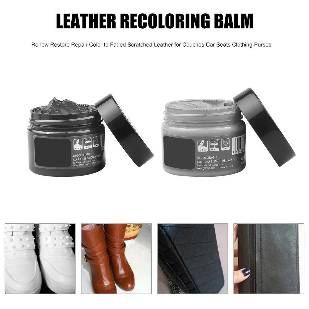 ชุดซ่อมหนัง ครีมเปลี่ยนสีหนังแ - Leather Dye Finish บทวิจารณ์และราคา