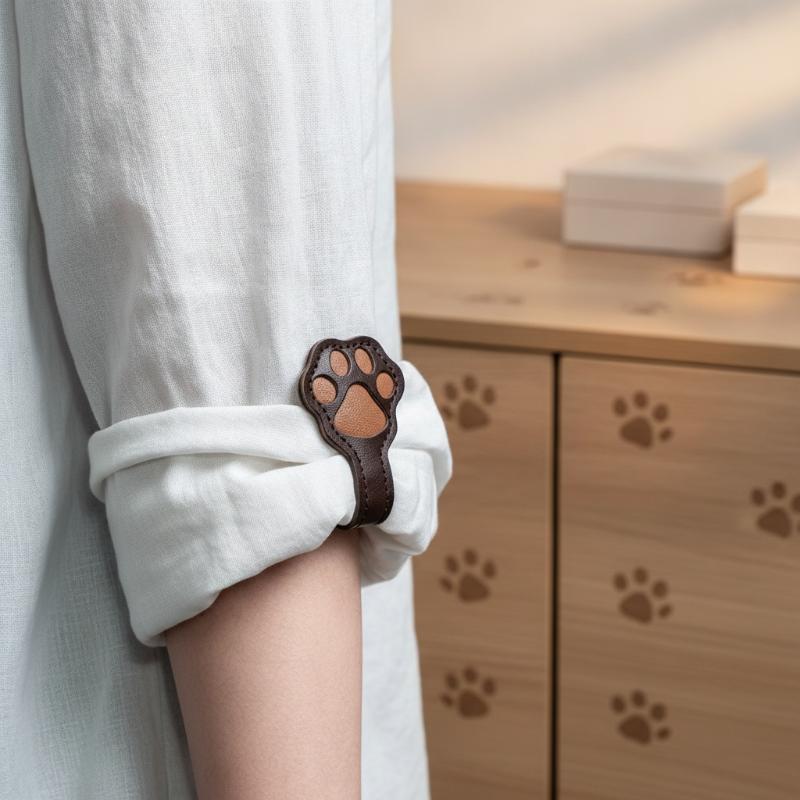 คลิปหนีบเอกสารหนังพรีเมียม 2 ช - Leather Work Is บทวิจารณ์และราคา