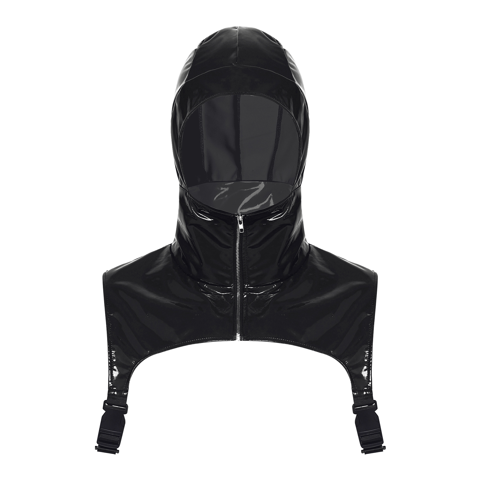เสื้อคลุมมีฮู้ดหนัง PU สำหรับผ - Leather Work Vest บทวิจารณ์และราคา