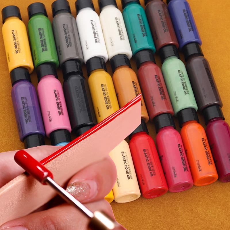 เสื้อโค้ทย้อมสีน้ำมันย้อมสีขอบ - Leather Dye Finish บทวิจารณ์และราคา