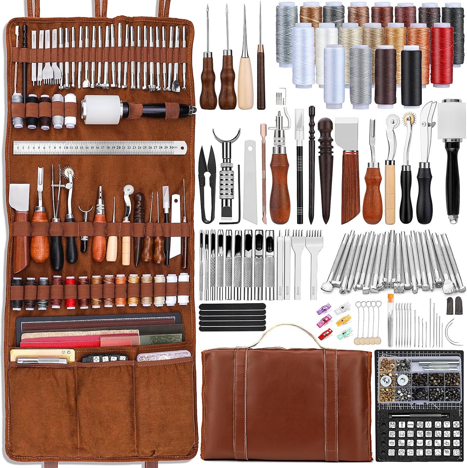 ชุดเครื่องมือหนัง ชุดอุปกรณ์งา - Leather Work Is บทวิจารณ์และราคา