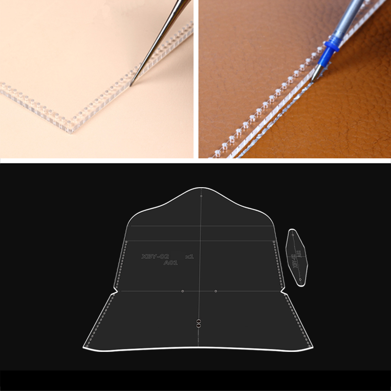 Yomdid แม่แบบซองแว่นตาแบบสร้าง - Leatherwork Patterns บทวิจารณ์และราคา