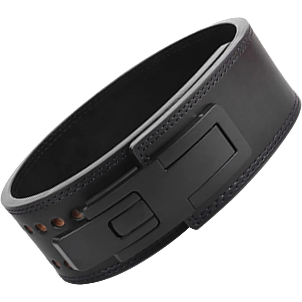 เข็มขัดยกน้ำหนักหนังแท้ หัวเข็ - Leather Workout Belt บทวิจารณ์และราคา