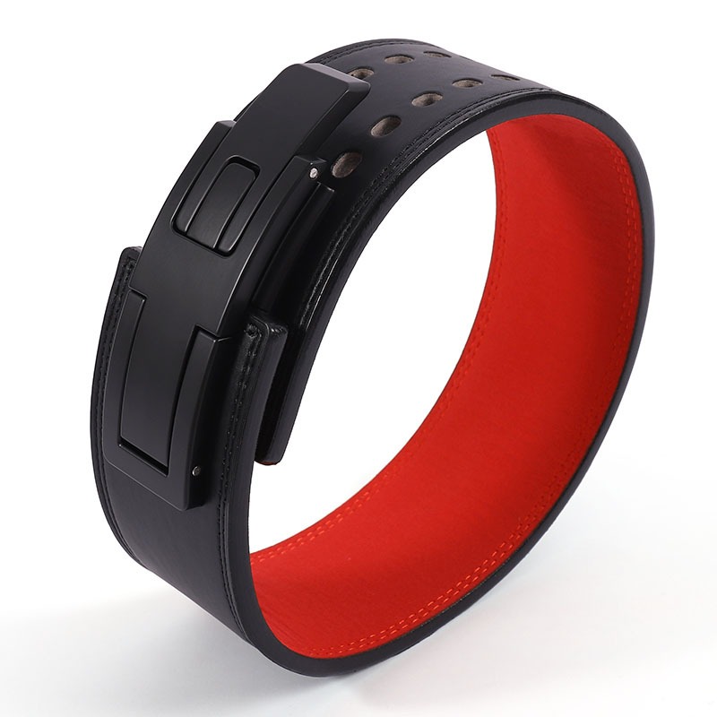 เข็มขัดยกน้ำหนักหนังวัวแท้ หัว - Leather Workout Belt บทวิจารณ์และราคา
