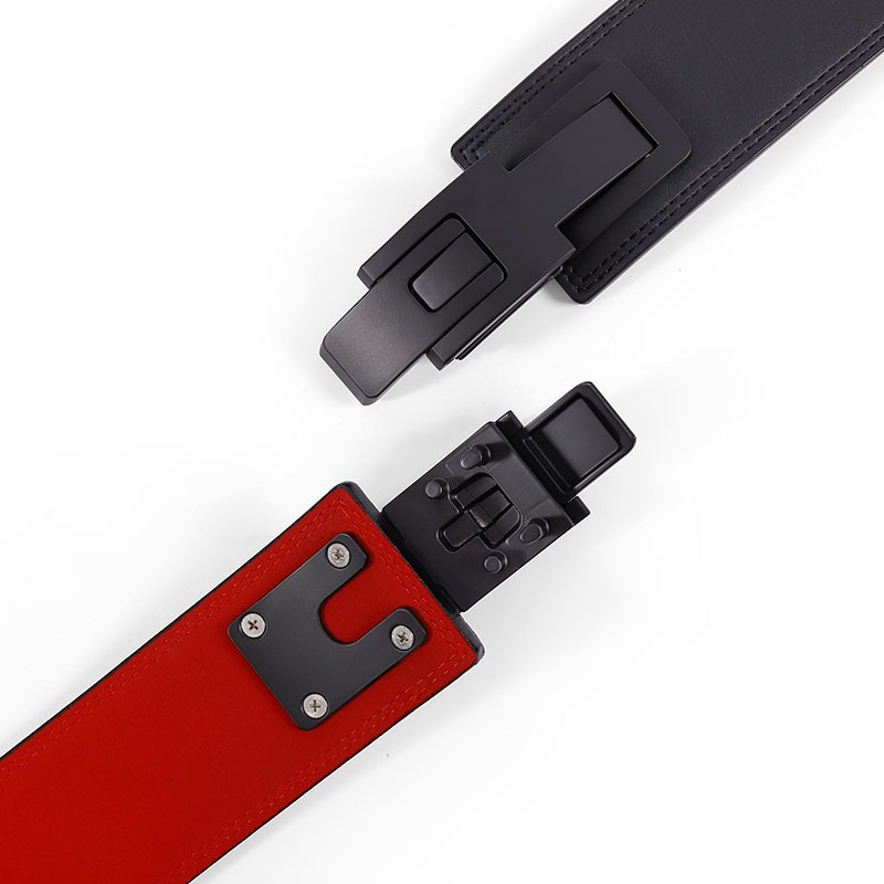 เข็มขัดยกน้ำหนักหนังวัวแท้ หัว - Leather Workout Belt บทวิจารณ์และราคา