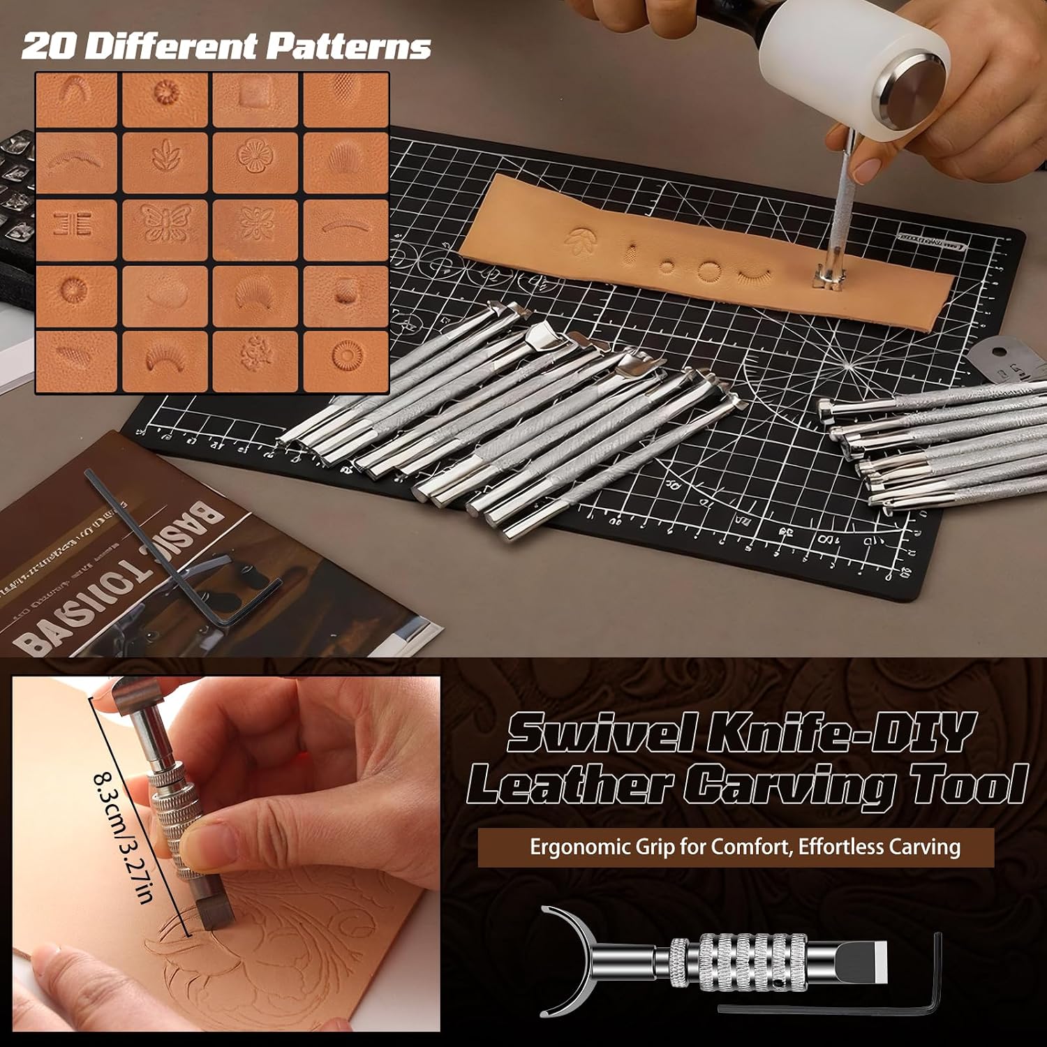 ชุดอุปกรณ์งานหนัง, เครื่องมือท - Leather Work Is บทวิจารณ์และราคา