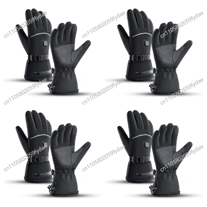 ถุงมือสกีหนังพรีเมียม ฉนวนกันค - Leather Work Winter Gloves บทวิจารณ์และราคา
