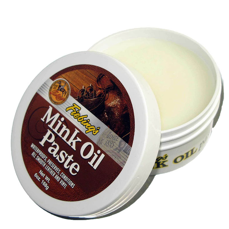ครีมนวดผมหนัง Mink Oil ของเหลว - Leather Dye Finish บทวิจารณ์และราคา